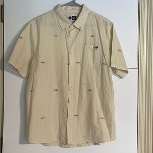 Salty Crew Men’s size large button down shirt